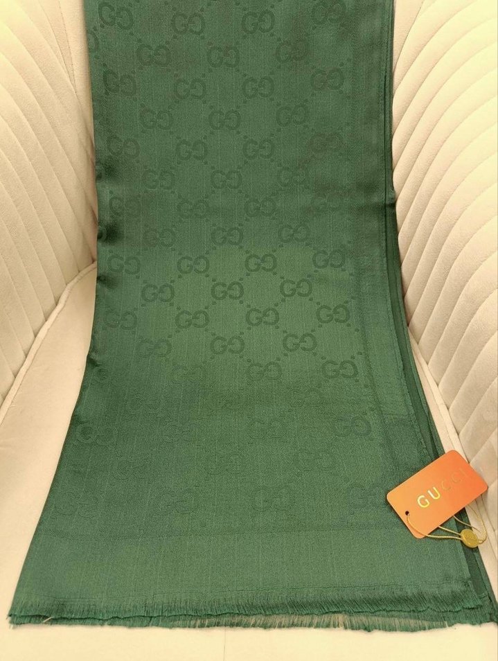 Gucci ithal  ipek Kadın Şal - Görsel 4