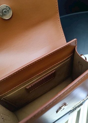 JACQUEMUS Siyah Deri Kadın Çanta - Görsel 8