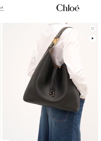 Chloe  Siyah Deri Kadın Çanta - Görsel 13