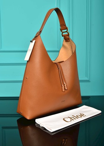 Chloe Kahverengi Deri Kadın Çantası - Görsel 6