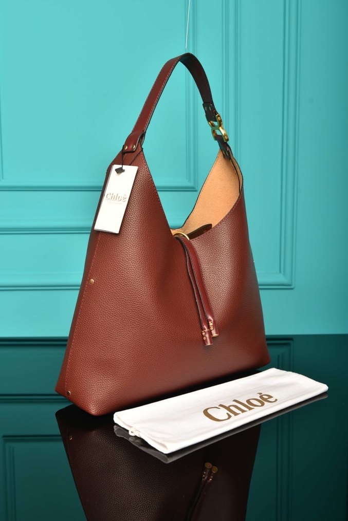 Chloe Kahverengi Deri Kadın Çantası - Görsel 3