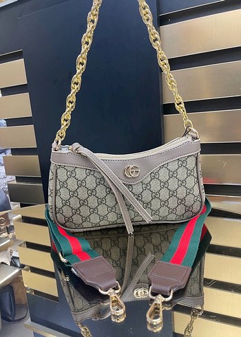 Gucci Zincir Detaylı Kadın Günlük El Çantası - Görsel 2