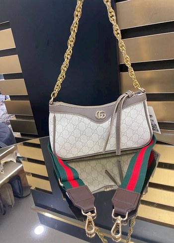 Gucci Zincir Detaylı Kadın Günlük El Çantası - Görsel 5