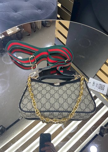 Gucci Zincir Detaylı Kadın Günlük El Çantası - Görsel 9