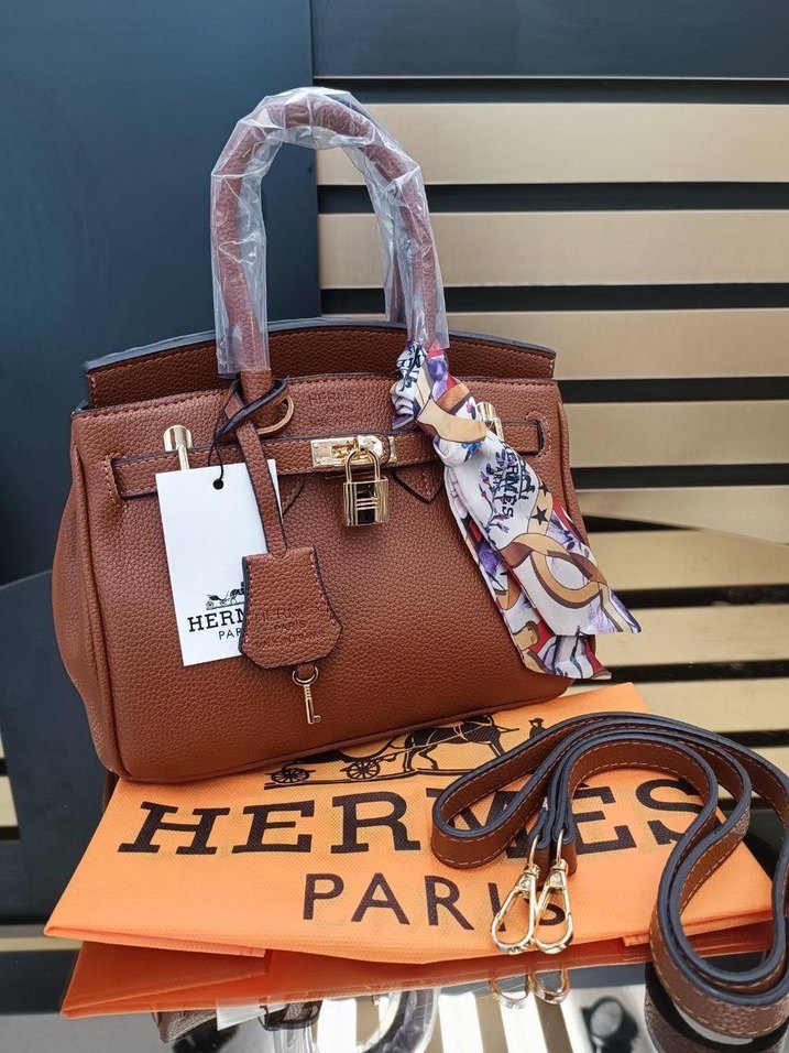 HERMES BİRKİN SMALL SİZE  Deri Kadın El Çantası - Görsel 4