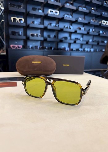 Tom Ford Modern Klasik Şeffaf Kahverengi Kadın Gözlüğü - Görsel 7