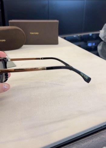 Tom Ford Siyah Parlak Kadın Güneş Gözlüğü - Görsel 4