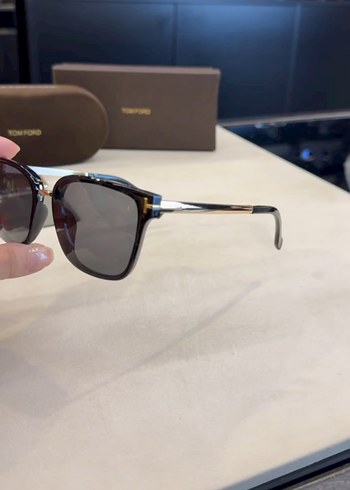 Tom Ford Siyah Parlak Kadın Güneş Gözlüğü - Görsel 3