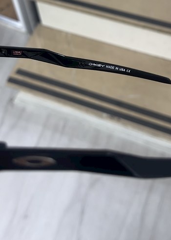 Oakley Erkek Siyah Biker Tarzı Güneş Gözlüğü - Görsel 3