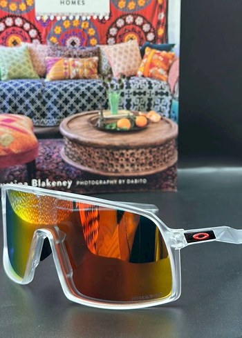 Oakley Erkek Siyah Biker Tarzı Güneş Gözlüğü - Görsel 7