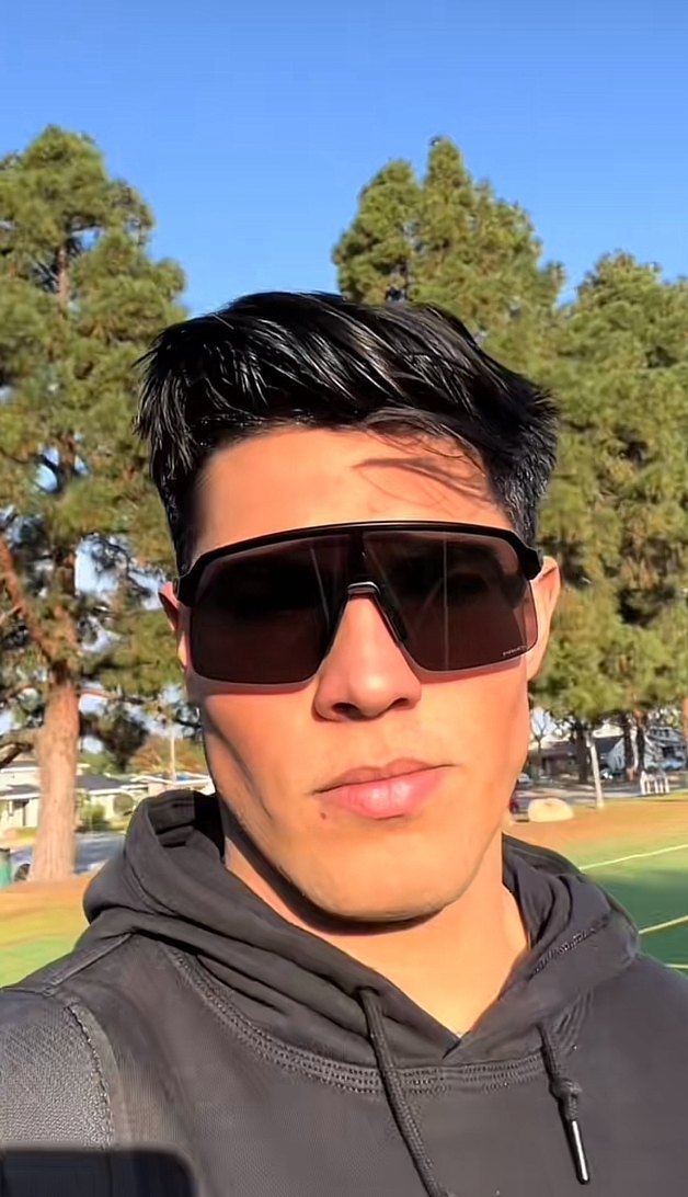 Oakley Erkek Siyah Biker Tarzı Güneş Gözlüğü - Görsel 4