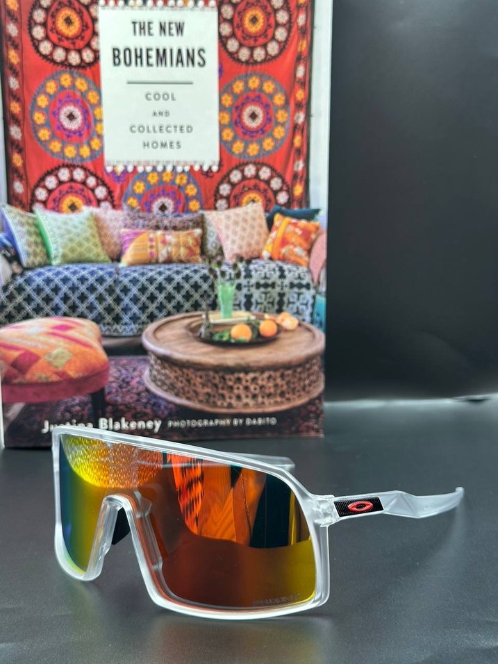 Oakley Mavi Biker Güneş Gözlüğü - Görsel 3