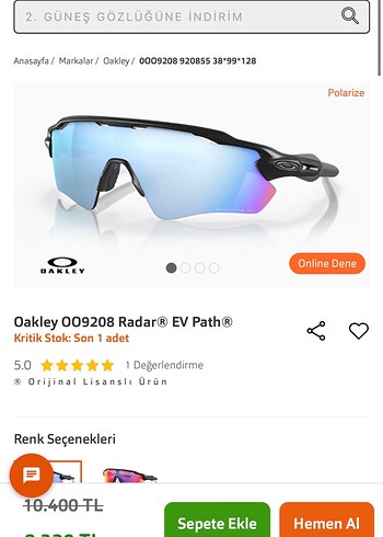 Oakley Siyah Biker Tarzı Erkek Güneş Gözlüğü - Görsel 5