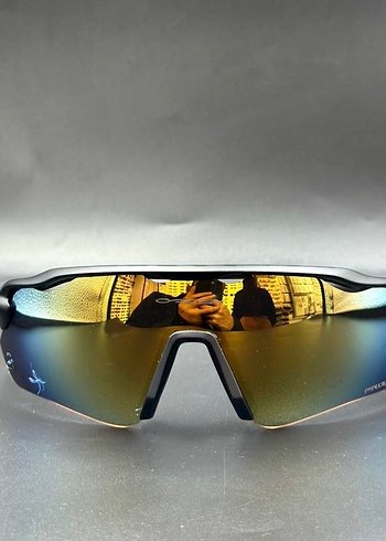 Oakley Siyah Biker Tarzı Erkek Güneş Gözlüğü - Görsel 12