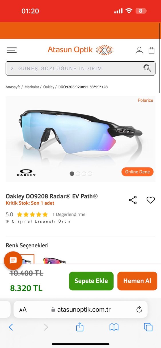 Oakley Siyah Biker Tarzı Erkek Güneş Gözlüğü - Görsel 5