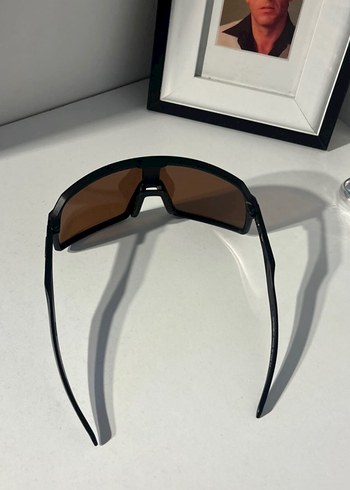 Oakley Kayak Şeffaf Mavi Biker Tarzı Kadın Gözlüğü - Görsel 10