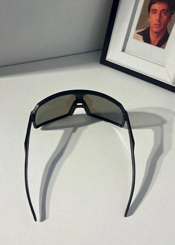 Oakley Kayak Şeffaf Mavi Biker Tarzı Kadın Gözlüğü - Görsel 3