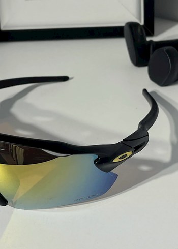 Oakley Mavi Biker Stil Erkek Güneş Gözlüğü - Görsel 7