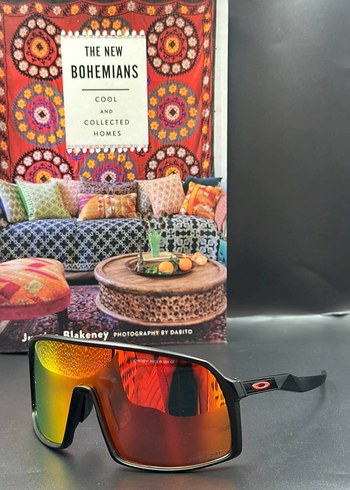 Oakley Çerçeveli Renkli Biker Gözlüğü - Görsel 5