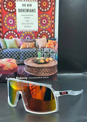 Oakley Çerçeveli Renkli Biker Gözlüğü - Görsel 2