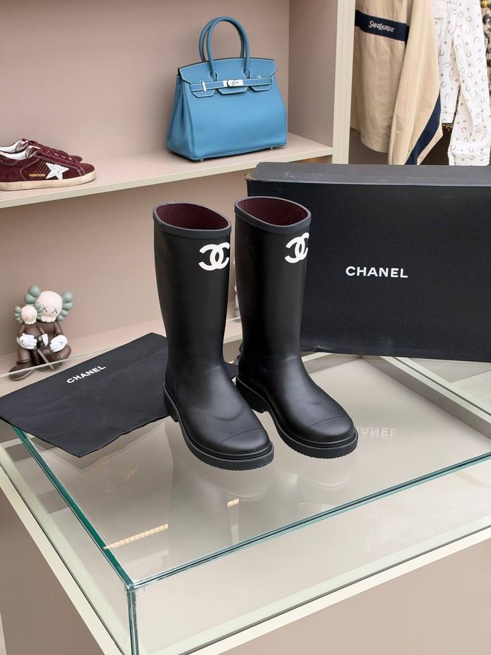 Chanel Siyah  Çizme — görsel 11/12