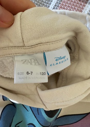 6 Yaş Beden Stitch Zara takım