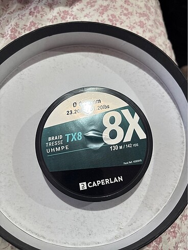 Decathlon Caperlan Balıkçılık Örgü Misina - Mavi - 130 M - Tx8