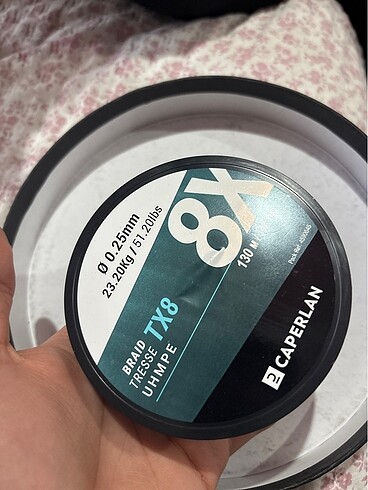 Decathlon Decathlon Caperlan Balıkçılık Örgü Misina - Mavi - 130 M - Tx8