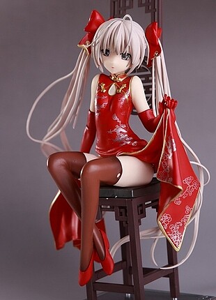 22 cm yüksek kalite PVC malzemeden seksi anime kız figürü. Hatsu