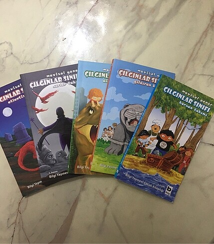 Çılgınlar Sınıfı 5 li kitap seti