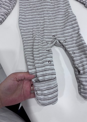 Düğmeli Erkek Bebek Tulum - Görsel 3