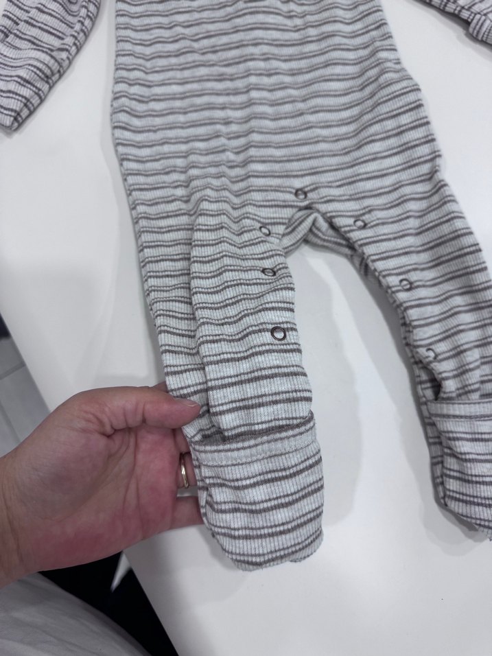 Düğmeli Erkek Bebek Tulum - Görsel 3