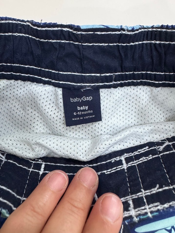 Erkek Bağcıklı Desenli Şort - Görsel 2