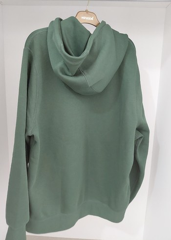 Nike orjinal Yeşil Kapüşonlu Sweatshirt - Görsel 9