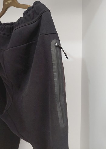 Nike siyah tech fleece Eşofman Altı - Görsel 6