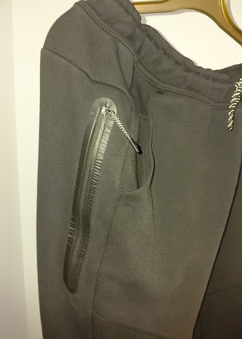 Nike siyah tech fleece Eşofman Altı - Görsel 9