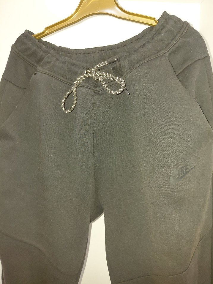 Nike siyah tech fleece Eşofman Altı - Görsel 4