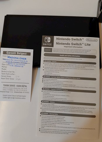 Nintendo Switch Oled Konsol kırmızı mavi - Görsel 7
