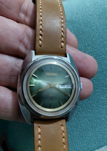 Bej Deri Kayışlı Klasik Erkek Saati - Görsel 2