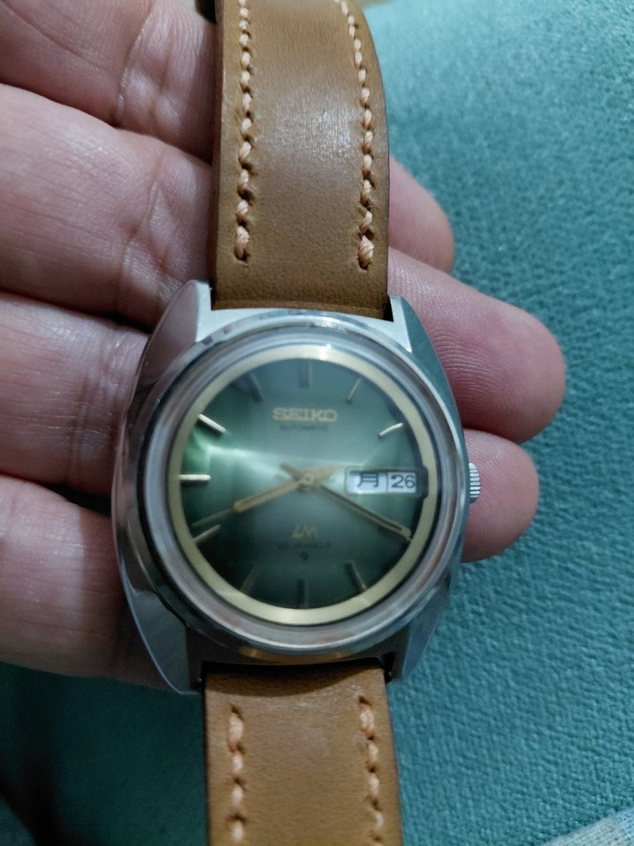 Bej Deri Kayışlı Klasik Erkek Saati - Görsel 2