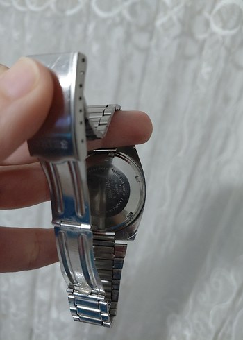 Parlak Altın Detaylı Klasik Seiko Erkek Saati - Görsel 2