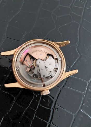 Altın Renk Vintage Erkek Kol Saati - Görsel 4