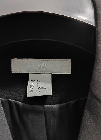 34 Beden H&M Siyah Elbise