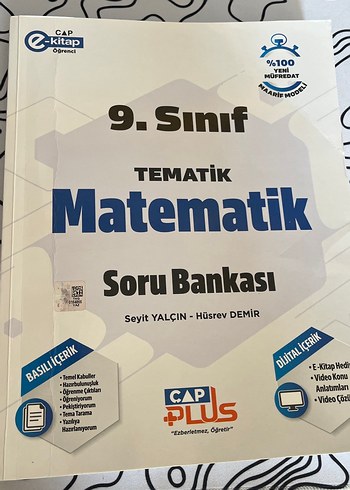 9. Sınıf Tematik Matematik Soru Bankası çap yayınları