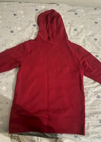 12-13 Yaş Beden kırmızı Renk nıke sweat
