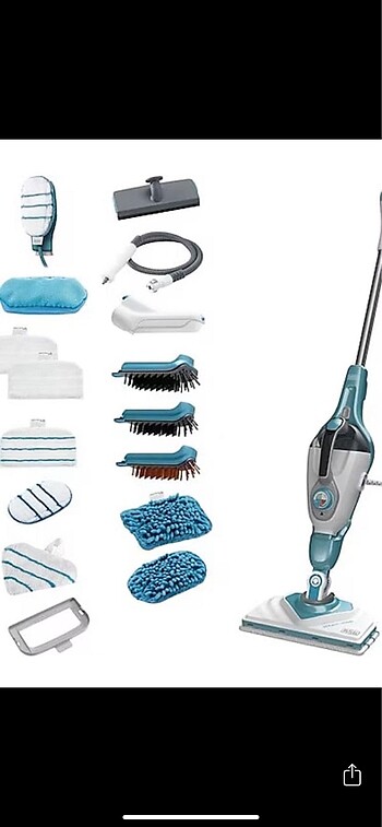 Black decker buharlı temizleyici