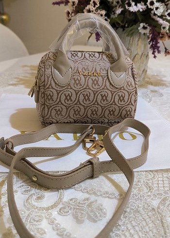 Vakko Bej Kadın Çanta 10x15 mini-3 kademeli aski - Görsel 2