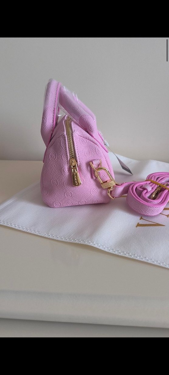 Vakko deri Pembe Çanta 10x15 mini-3 kademeli aski - Görsel 4