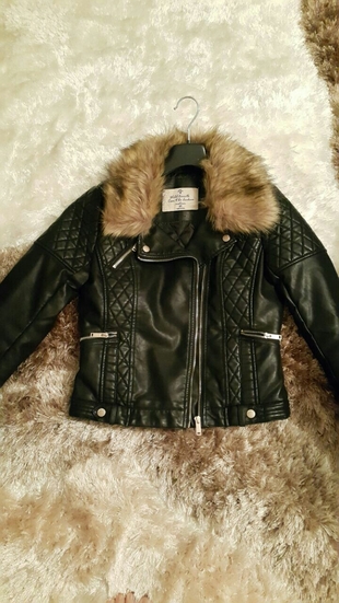 Bershka deri ceket