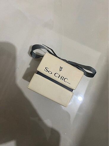 Beden gri Renk So Chic Kelebek Detaylı Bileklik Orjinal